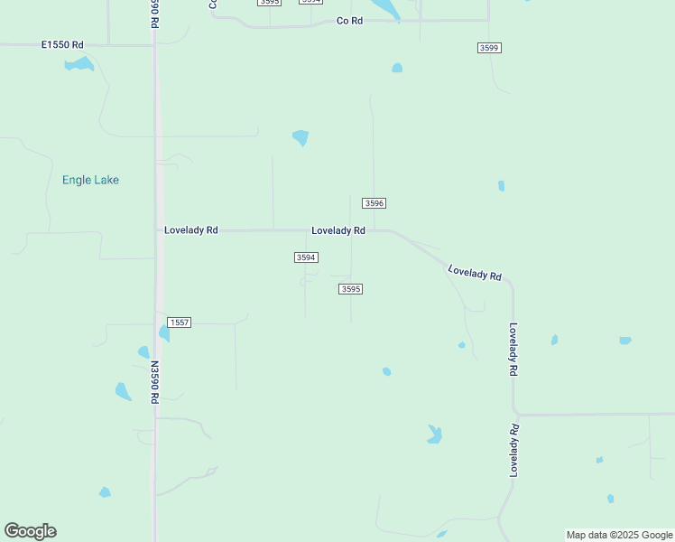 map of restaurants, bars, coffee shops, grocery stores, and more near 15605 County Road 3595 in Ada