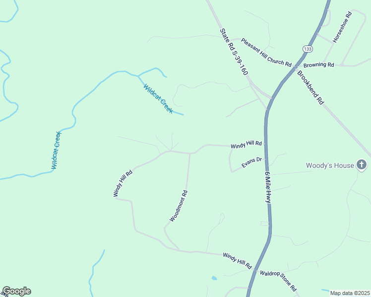 map of restaurants, bars, coffee shops, grocery stores, and more near 425 Windy Hill Road in Central
