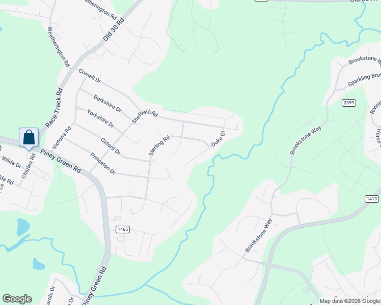 map of restaurants, bars, coffee shops, grocery stores, and more near 622 Duke Court in Jacksonville