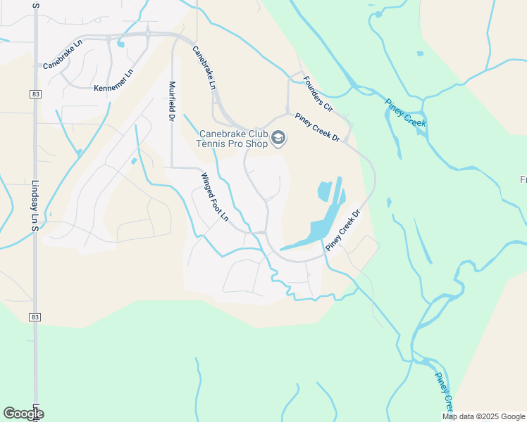 map of restaurants, bars, coffee shops, grocery stores, and more near 23342 Piney Creek Drive in Athens