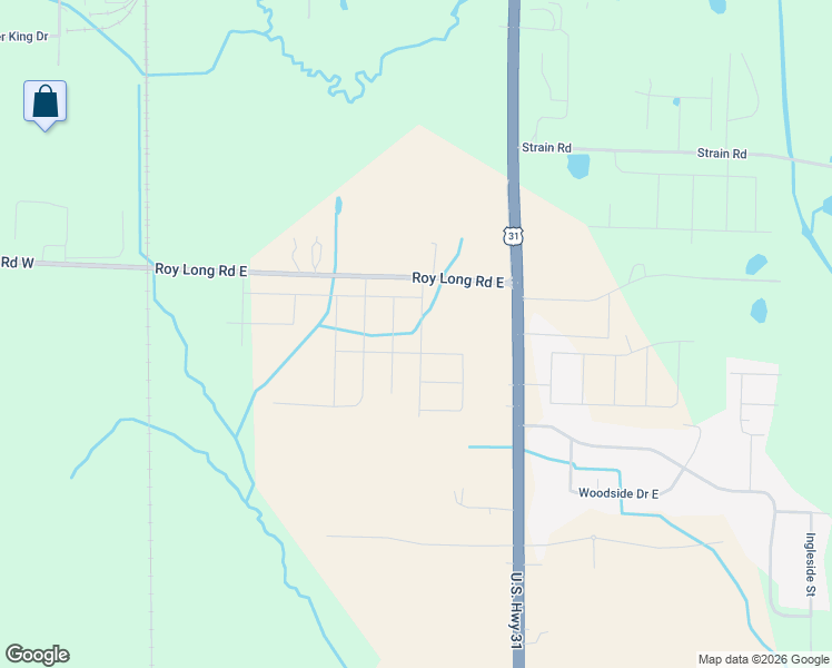 map of restaurants, bars, coffee shops, grocery stores, and more near 140-162 Roy Long Road East in Athens
