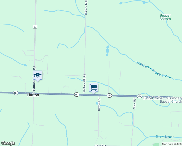 map of restaurants, bars, coffee shops, grocery stores, and more near 305 Wallace Mill Road in Leighton