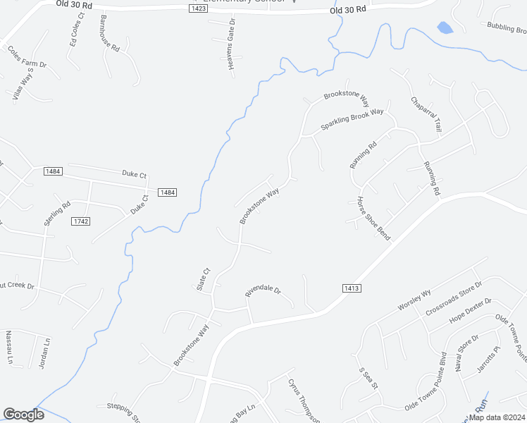 map of restaurants, bars, coffee shops, grocery stores, and more near 103 Amber Stone Court in Jacksonville