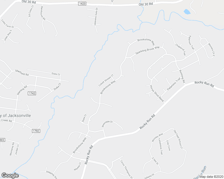map of restaurants, bars, coffee shops, grocery stores, and more near 103 Amber Stone Court in Jacksonville