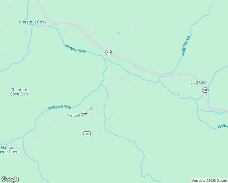 map of restaurants, bars, coffee shops, grocery stores, and more near 173 Hatchet Creek Road in Blairsville