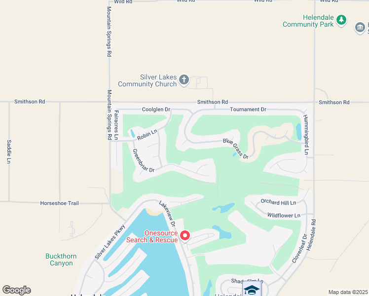 map of restaurants, bars, coffee shops, grocery stores, and more near 27929 Forest Court in Helendale