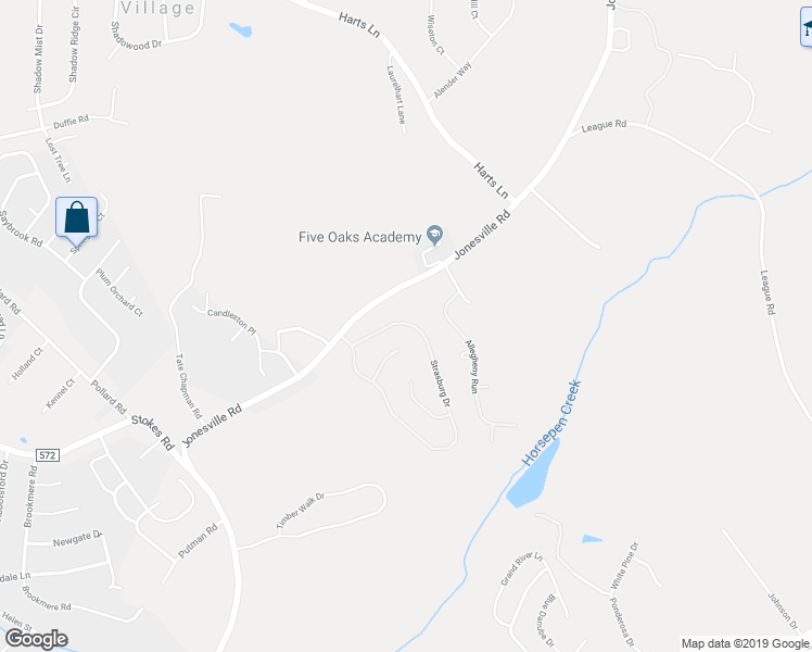 map of restaurants, bars, coffee shops, grocery stores, and more near 361 Strasburg Drive in Simpsonville