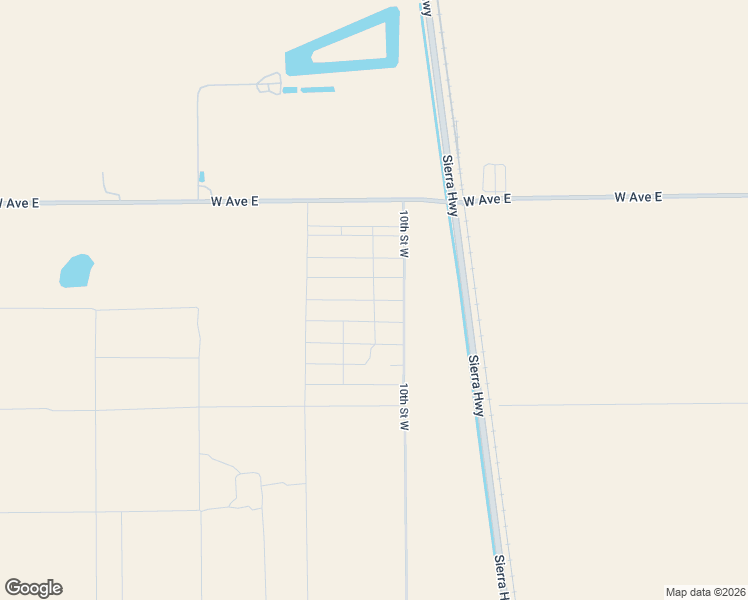 map of restaurants, bars, coffee shops, grocery stores, and more near Avenue E-7 in Lancaster