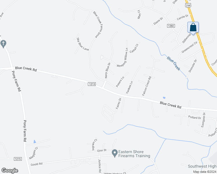 map of restaurants, bars, coffee shops, grocery stores, and more near 202 Peters Lane in Jacksonville