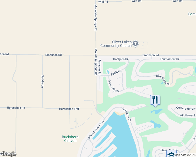 map of restaurants, bars, coffee shops, grocery stores, and more near 27924 Fairacres Lane in Helendale