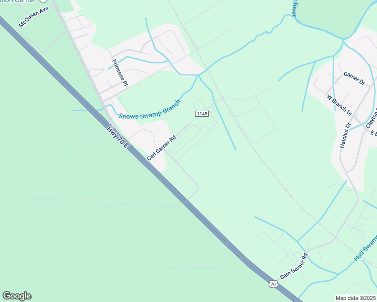 map of restaurants, bars, coffee shops, grocery stores, and more near 6030 U.S. 70 in Newport