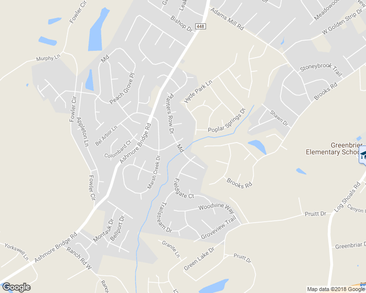 map of restaurants, bars, coffee shops, grocery stores, and more near 2 Seagrass Court in Mauldin