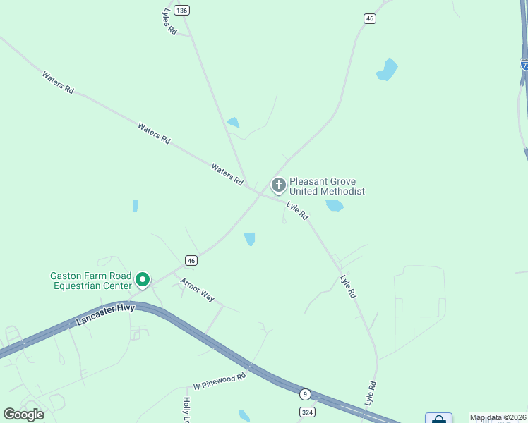 map of restaurants, bars, coffee shops, grocery stores, and more near 2777 Gaston Farm Road in Chester