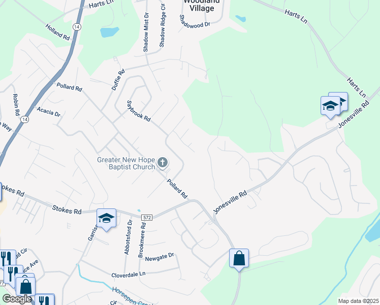 map of restaurants, bars, coffee shops, grocery stores, and more near 202 Plum Orchard Court in Simpsonville