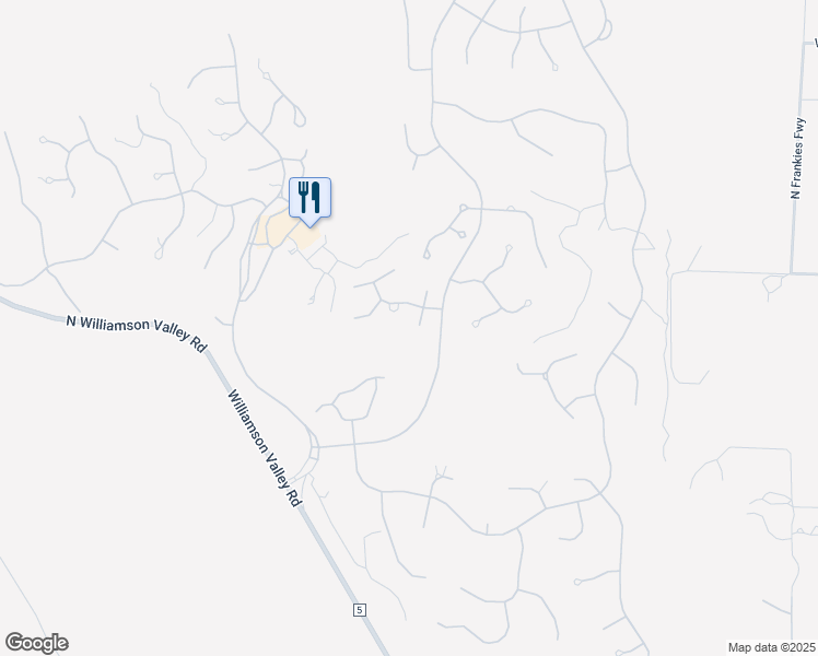 map of restaurants, bars, coffee shops, grocery stores, and more near 5605 W Mescal Canyon Way in Prescott