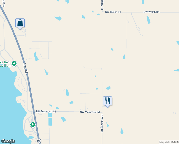 map of restaurants, bars, coffee shops, grocery stores, and more near 10429 Northwest Chibitty Road in Lawton