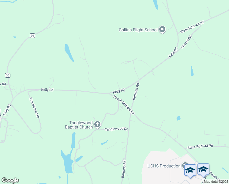 map of restaurants, bars, coffee shops, grocery stores, and more near 511 Kelly Road in Union