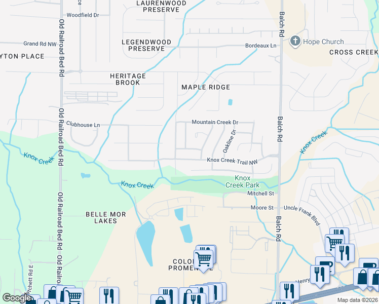 map of restaurants, bars, coffee shops, grocery stores, and more near 107 Forest Glen Drive in Madison