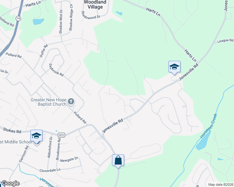map of restaurants, bars, coffee shops, grocery stores, and more near 108 Candleston Place in Simpsonville
