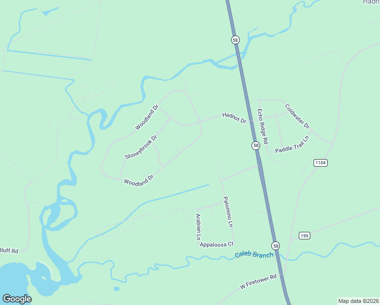 map of restaurants, bars, coffee shops, grocery stores, and more near 120 Woodland Drive in Swansboro