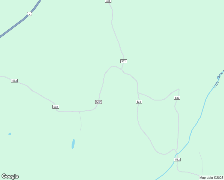 map of restaurants, bars, coffee shops, grocery stores, and more near 2001 County Road 532 in Ripley