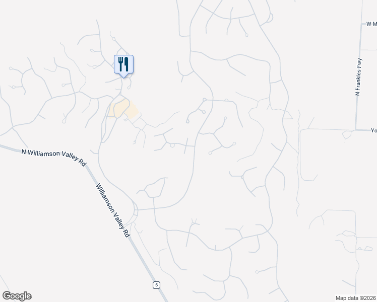 map of restaurants, bars, coffee shops, grocery stores, and more near 14835 North Craigs Crumb Drive in Chino Valley