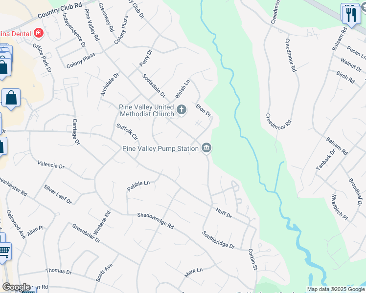 map of restaurants, bars, coffee shops, grocery stores, and more near 828 Welton Circle in Jacksonville