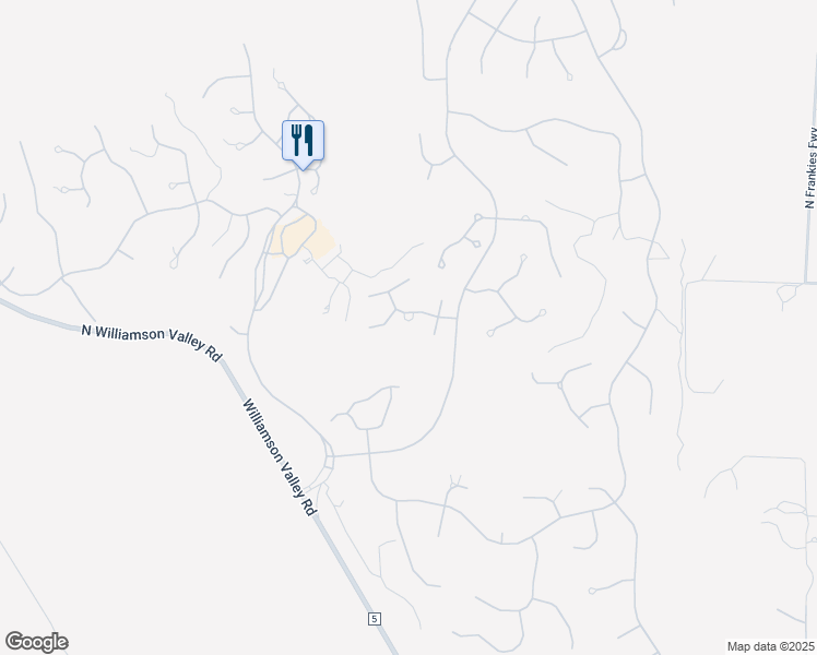 map of restaurants, bars, coffee shops, grocery stores, and more near 5605 W Mescal Canyon Way in Prescott