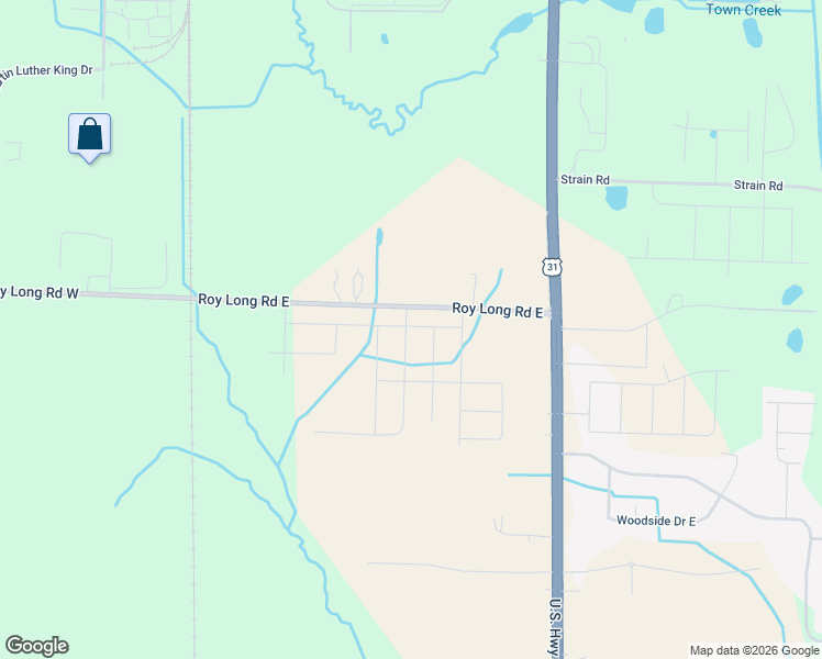 map of restaurants, bars, coffee shops, grocery stores, and more near 20184 Cherry Brook Road in Athens