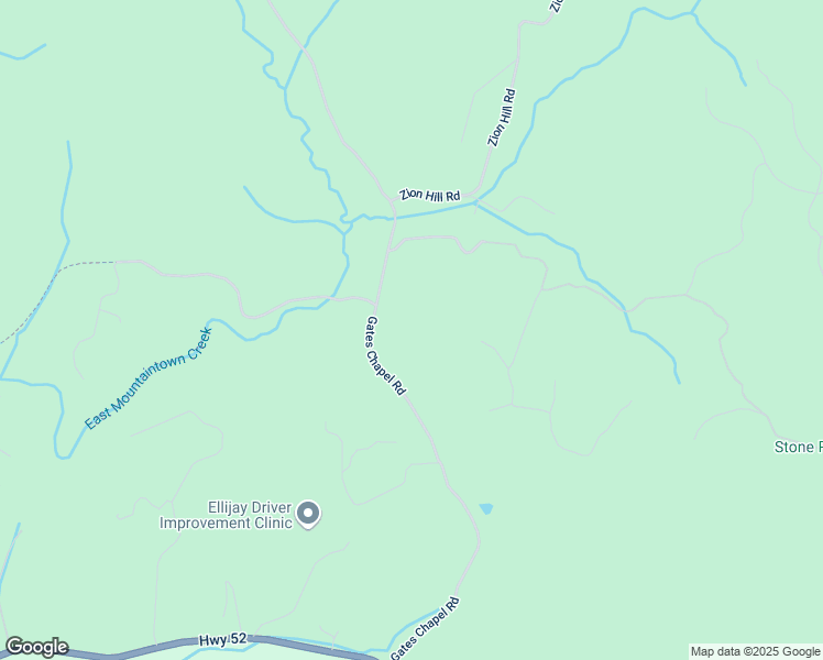 map of restaurants, bars, coffee shops, grocery stores, and more near 920 Gates Chapel Road in Ellijay
