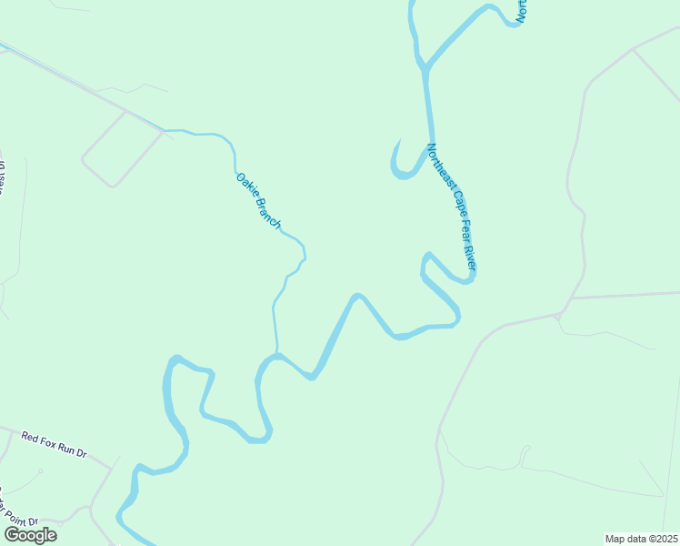 map of restaurants, bars, coffee shops, grocery stores, and more near 117 Annie Faye Norris Lane in Teachey