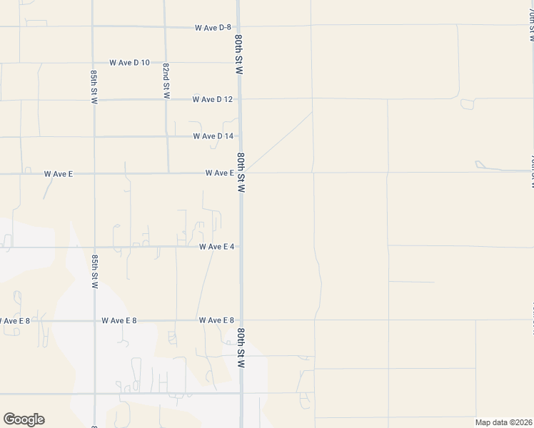 map of restaurants, bars, coffee shops, grocery stores, and more near Avenue E-2 in Lancaster