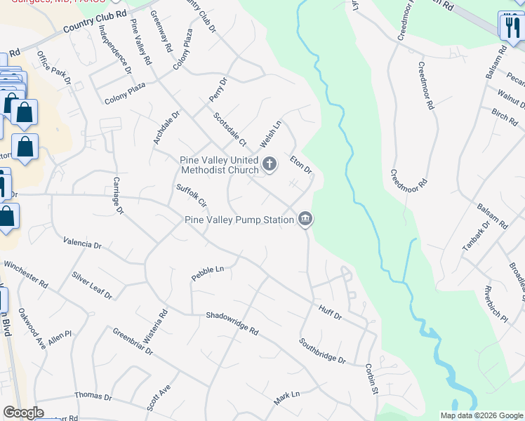 map of restaurants, bars, coffee shops, grocery stores, and more near 824 Welton Circle in Jacksonville