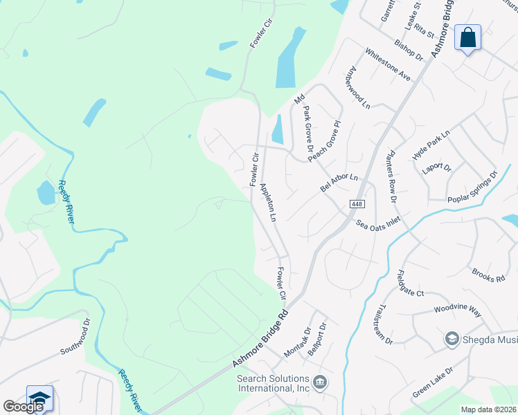 map of restaurants, bars, coffee shops, grocery stores, and more near 106 Appleton Lane in Mauldin