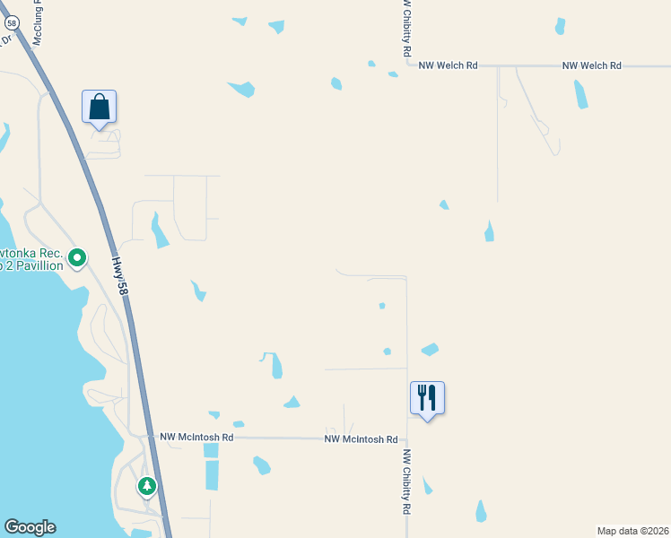 map of restaurants, bars, coffee shops, grocery stores, and more near 10429 Northwest Chibitty Road in Lawton