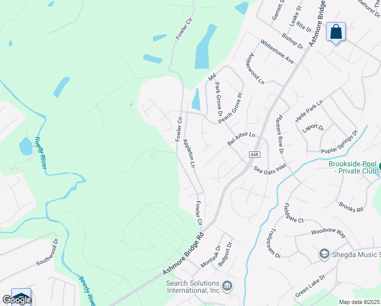 map of restaurants, bars, coffee shops, grocery stores, and more near 52 Appleton Lane in Mauldin