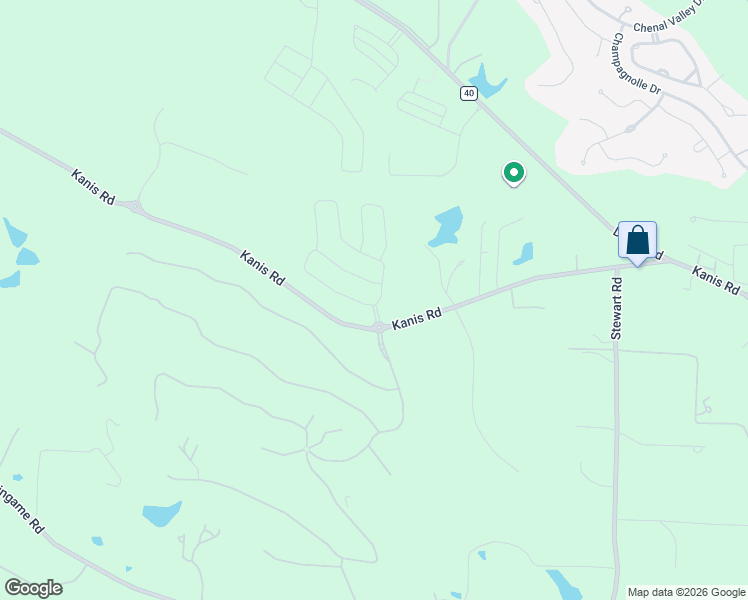 map of restaurants, bars, coffee shops, grocery stores, and more near 19600 Kanis Road in Little Rock