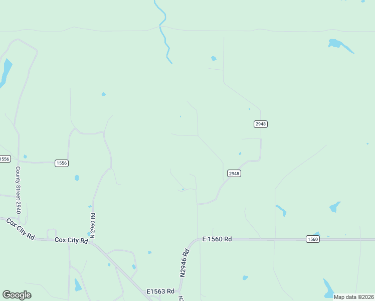 map of restaurants, bars, coffee shops, grocery stores, and more near 4344 County Road 2948 in Rush Springs