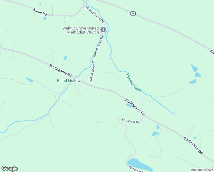 map of restaurants, bars, coffee shops, grocery stores, and more near 17824 Burlingame Road in Little Rock