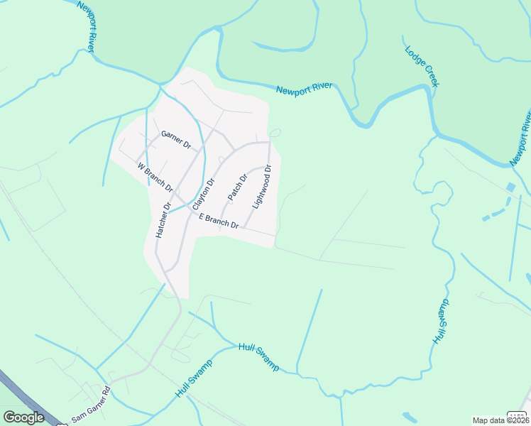 map of restaurants, bars, coffee shops, grocery stores, and more near 904 Lightwood Drive in Newport