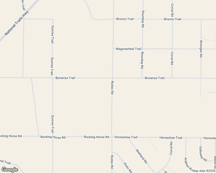 map of restaurants, bars, coffee shops, grocery stores, and more near 28155 Rodeo Road in Helendale