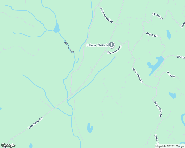 map of restaurants, bars, coffee shops, grocery stores, and more near Boardtown Road in Ellijay