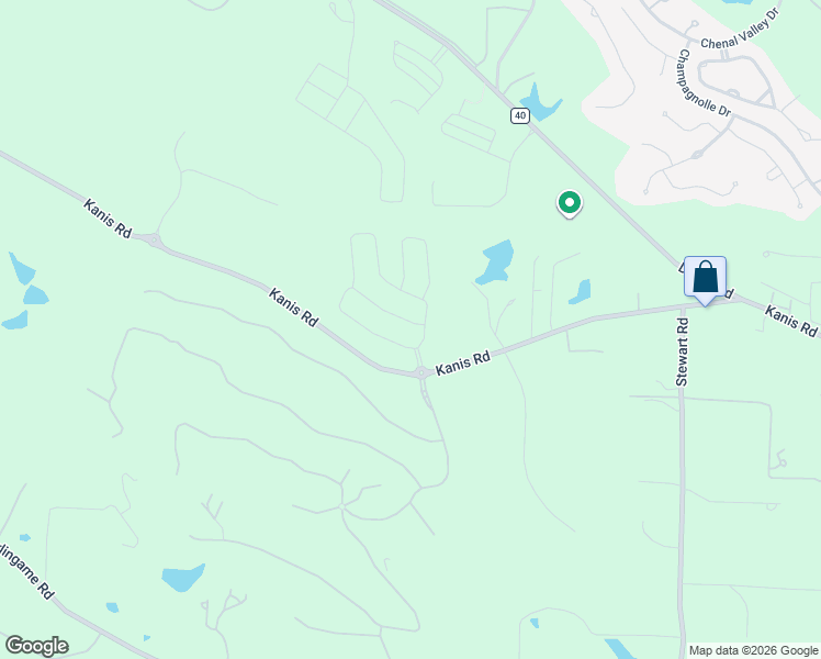 map of restaurants, bars, coffee shops, grocery stores, and more near 19600 Kanis Road in Little Rock