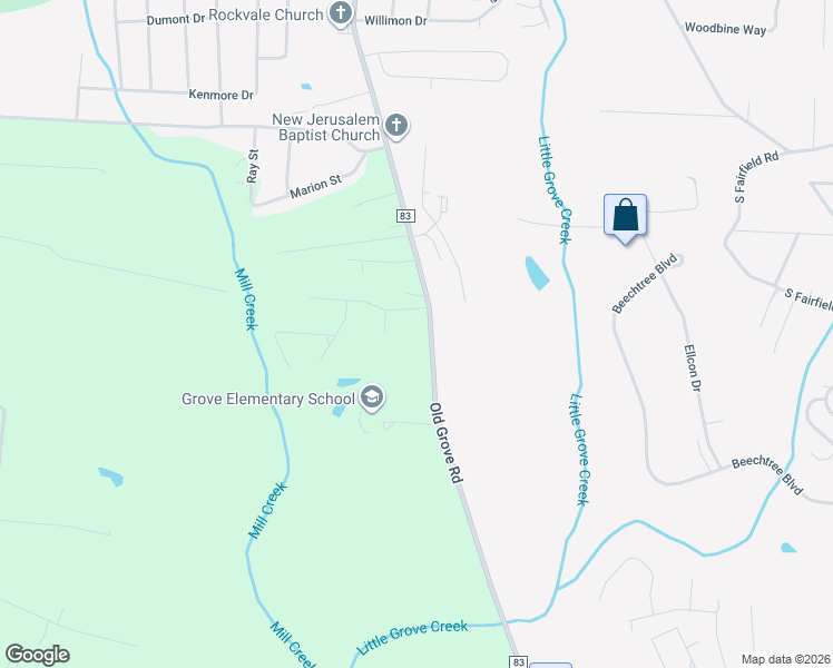 map of restaurants, bars, coffee shops, grocery stores, and more near 89 Valencia Street in Piedmont