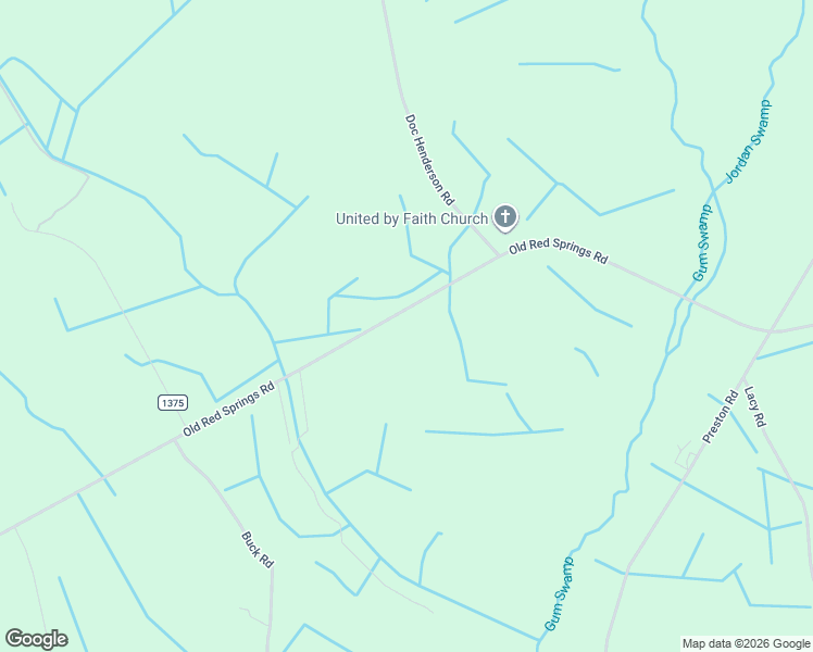 map of restaurants, bars, coffee shops, grocery stores, and more near 3152 Old Red Springs Road in Maxton