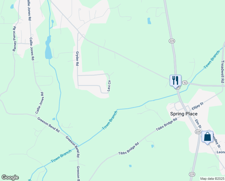 map of restaurants, bars, coffee shops, grocery stores, and more near 379 Levi Circle in Chatsworth