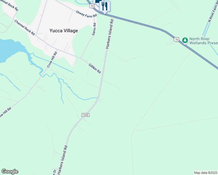 map of restaurants, bars, coffee shops, grocery stores, and more near 100-178 Elnora Jones Rd in Beaufort