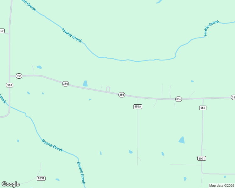 map of restaurants, bars, coffee shops, grocery stores, and more near 2-94 Highway 356 in Rienzi