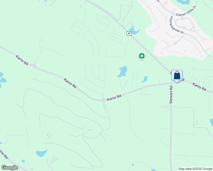 map of restaurants, bars, coffee shops, grocery stores, and more near 19600 Kanis Road in Little Rock