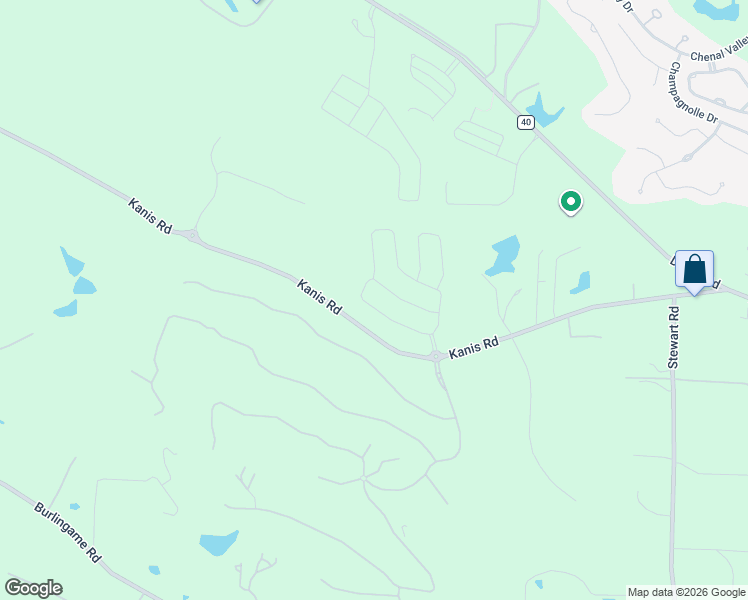 map of restaurants, bars, coffee shops, grocery stores, and more near 19449 Kanis Road in Little Rock